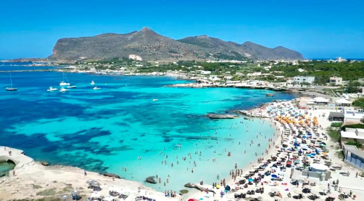 Stabilimento Lido Burrone Bed & Breakfast Favignana Luaran gambar