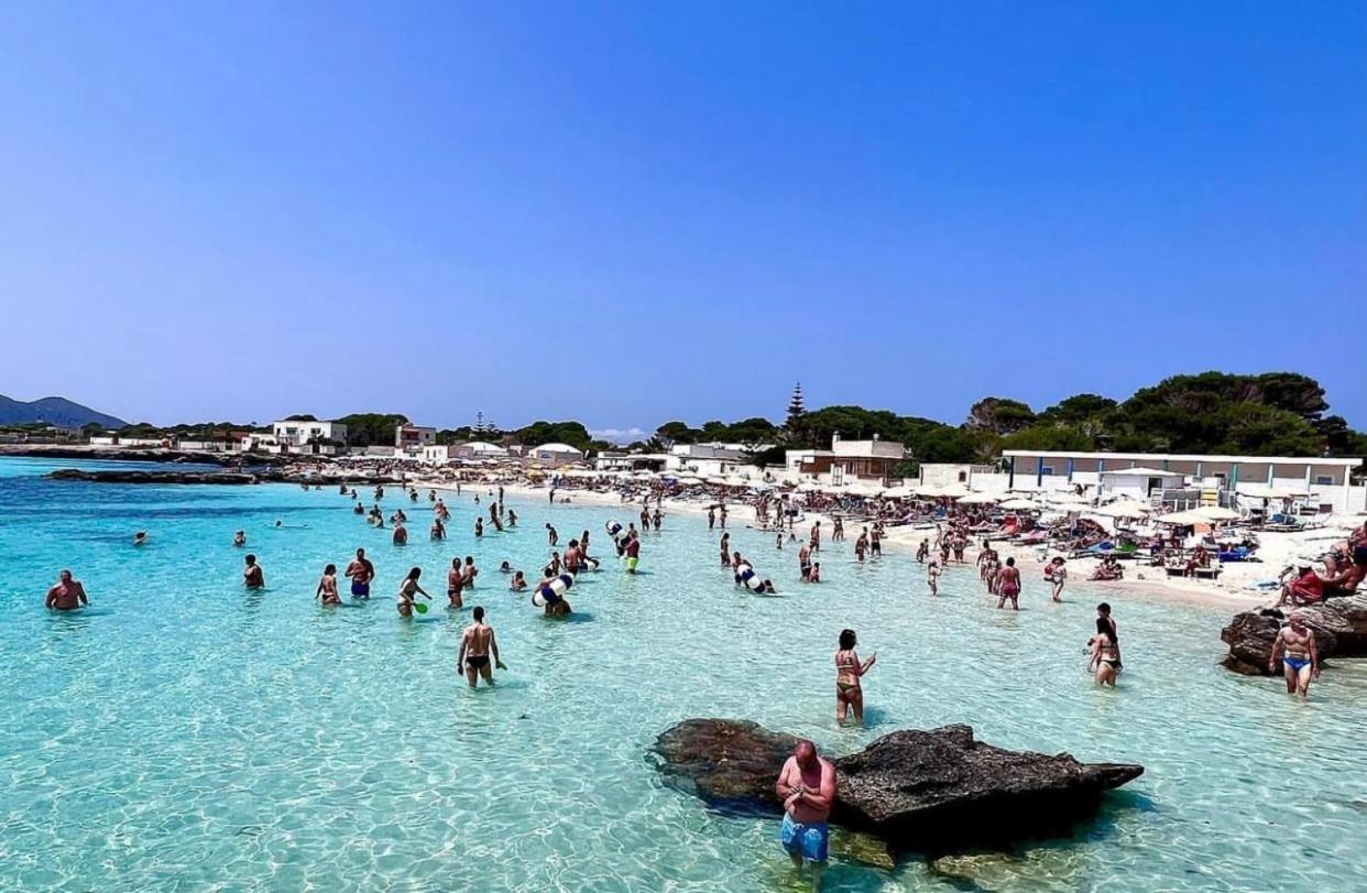 Stabilimento Lido Burrone Bed & Breakfast Favignana Luaran gambar
